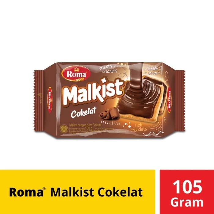 Roma Malkist Coklat 135g